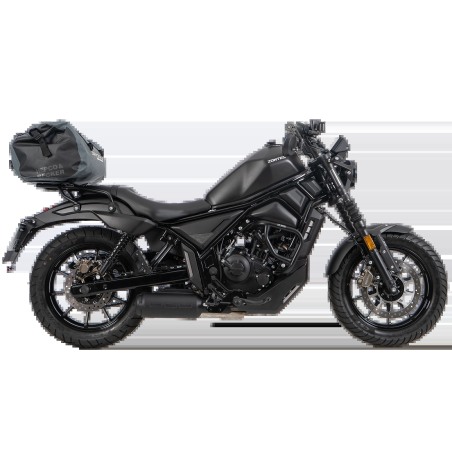 Hepco Becker 8007693 00 01 Espansione posteriore specifica nera per Zontes 125-C2 dal 2025