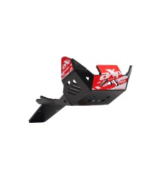 AXP AX1803 Piastra Paramotore Hard Enduro Nera Per Honda Crf450r E Crf450rx Dal 2025 Con Protezione Leveraggi