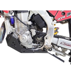 AXP AX1803 Piastra Paramotore Hard Enduro Nera Per Honda Crf450r E Crf450rx Dal 2025 Con Protezione Leveraggi