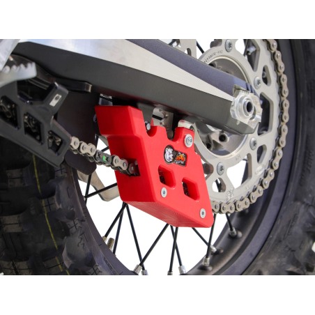 AXP AX1815 Guida Catena Rinforzata In UHMW Rossa Per Beta 125rr, 200rr, 250rr, 300rr, 350rr, 390rr, 430rr, 480rr, 500rr Dal 2020