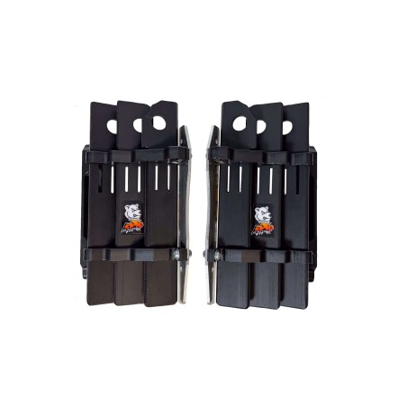 AXP AX1797 Protezioni Radiatore Fast-cleaning Nere Per Ktm, Gasgas, Husqvarna Dal 2023 Al 2026