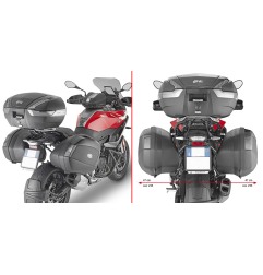 Givi PLX5137 Portavaligie V35 V37 per BMW F 900 XR dal 2020