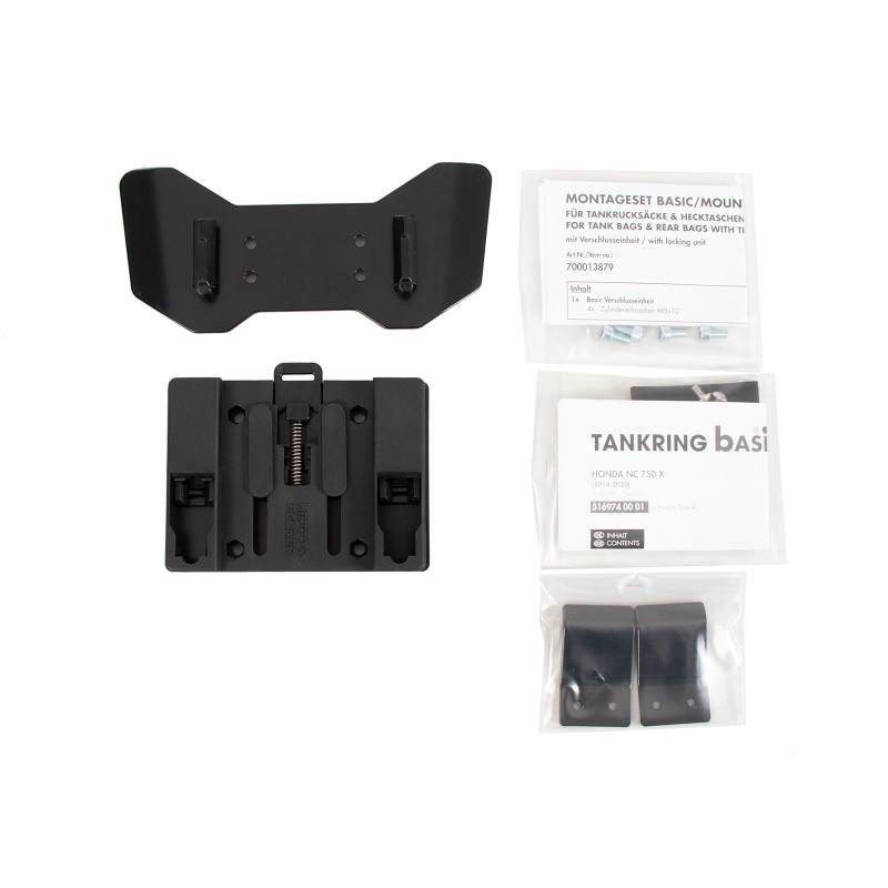 Hepco Becker 516974 00 01 Attacco borsa serbatoio Basic per Honda NC 750 X 2016-2020