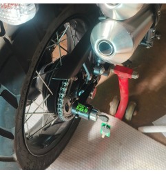 TeknoBlock TKT01 Antifurto Bloccaruota Posteriore Per Triumph Scrambler 900 Dal 2023 Al 2025