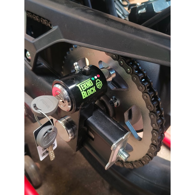 TeknoBlock TKV10 Antifurto Bloccaruota Posteriore Per Voge Brivido R 125 Dal 2025