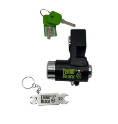 TeknoBlock TKQ12 Antifurto Bloccaruota Posteriore Per Qj Motor Srv 550 Dal 2024