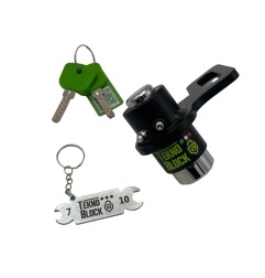 TeknoBlock TKR04 Antifurto Bloccaruota Posteriore Per Royal Enfield Classic 350 Dal 2022 Al 2025