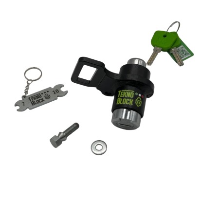 TeknoBlock TKR06 Antifurto Bloccaruota Posteriore Per Royal Enfield Interceptor 650 Dal 2017