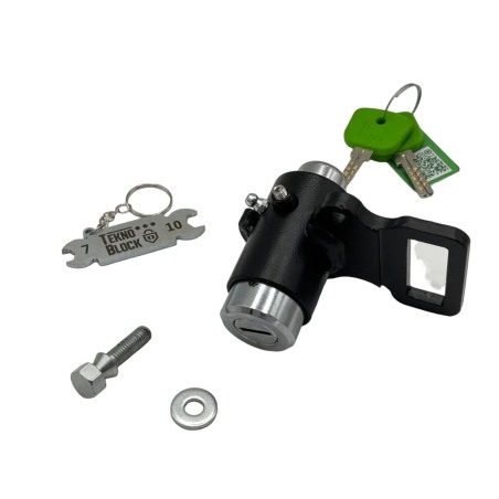 TeknoBlock TKR06 Antifurto Bloccaruota Posteriore Per Royal Enfield Interceptor 650 Dal 2017