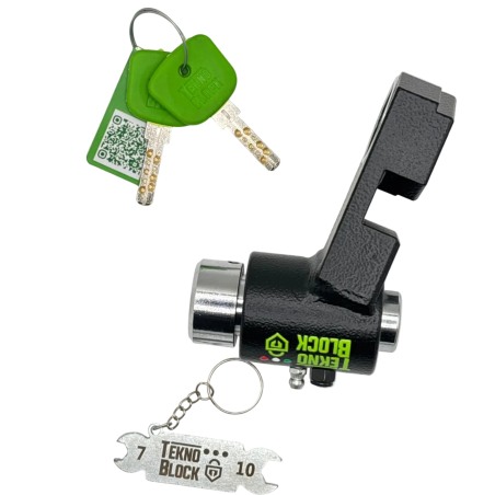 TeknoBlock TKT23 Antifurto Bloccaruota Posteriore Per Triumph Bonneville T100 Dal 2017