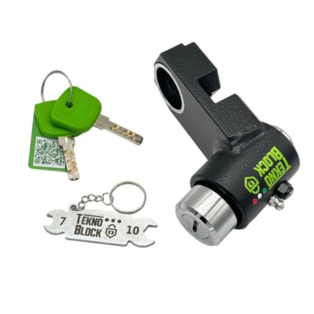 TeknoBlock TKT22 Antifurto Bloccaruota Posteriore Per Triumph Bonneville T120 Dal 2017 Al 2026