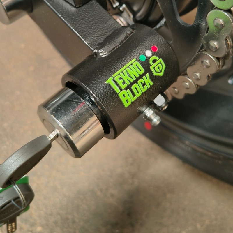 TeknoBlock TKT14 Antifurto Bloccaruota Posteriore Per Triumph Tiger 900 Gt Dal 2024 Al 2025