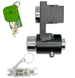 TeknoBlock TKT24 Antifurto Bloccaruota Posteriore Per Triumph Trident 660 Dal 2020 Al 2024