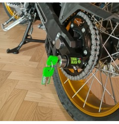 TeknoBlock TKV14 Antifurto Bloccaruota Posteriore Per Voge DS 800 Rally Dal 2025
