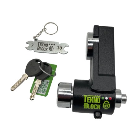 TeknoBlock TKZ08 Antifurto Bloccaruota Posteriore Per Zontes 703 Rr