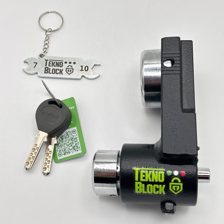 TeknoBlock TKZ07 Antifurto Bloccaruota Posteriore Per Zontes Gk 350 Dal 2022