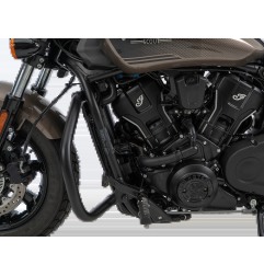 Hepco Becker 5027694 00 01 Barra paramotore nera per Indian Scout Sixty Bobber dal 2025 per sistema poggiapiedi avanzato