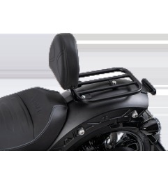 Hepco Becker 6127694 00 01 Solorack con schienale nero per Indian Scout Sixty Bobber dal 2025