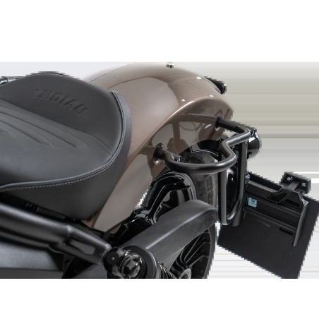 Hepco Becker 6267697 00 01 Portaborse tubolare Cutout per Indian Scout Bobber dal 2025