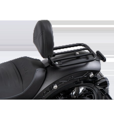Hepco Becker 42167694 00 01 Schienalino per conducente nero per Indian Scout Sixty Bobber dal 2025