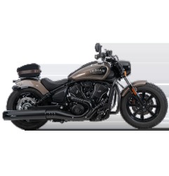 Hepco Becker 6137697 00 01 Solorack senza schienale nero per Indian Scout Bobber dal 2025