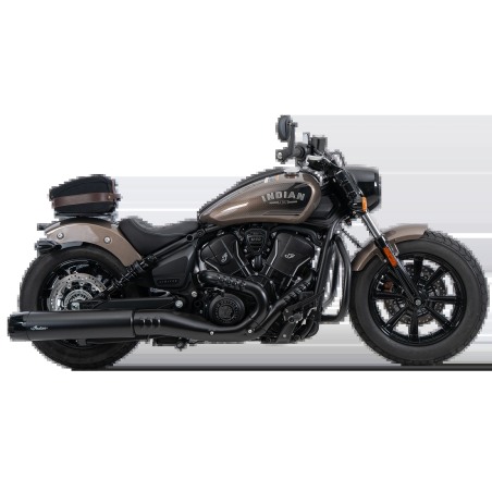 Hepco Becker 6137697 00 01 Solorack senza schienale nero per Indian Scout Bobber dal 2025