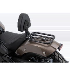 Hepco Becker 42167697 00 01 Schienalino conducente nero per Indian Scout Bobber dal 2025