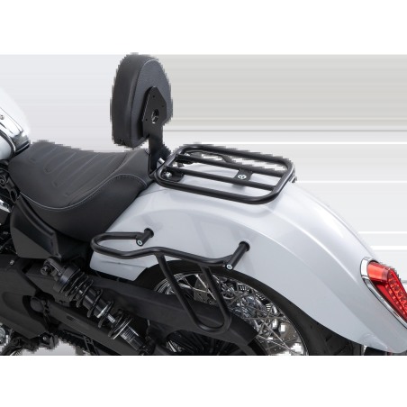 Hepco Becker 6127698 00 01 Solorack con schienale nero per Indian Scout Classic dal 2025