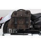 Hepco Becker 6277698 00 08 Set portaborse tubolare Cutout con borse in pelle Rugged marroni per Indian Scout Classic dal 2025