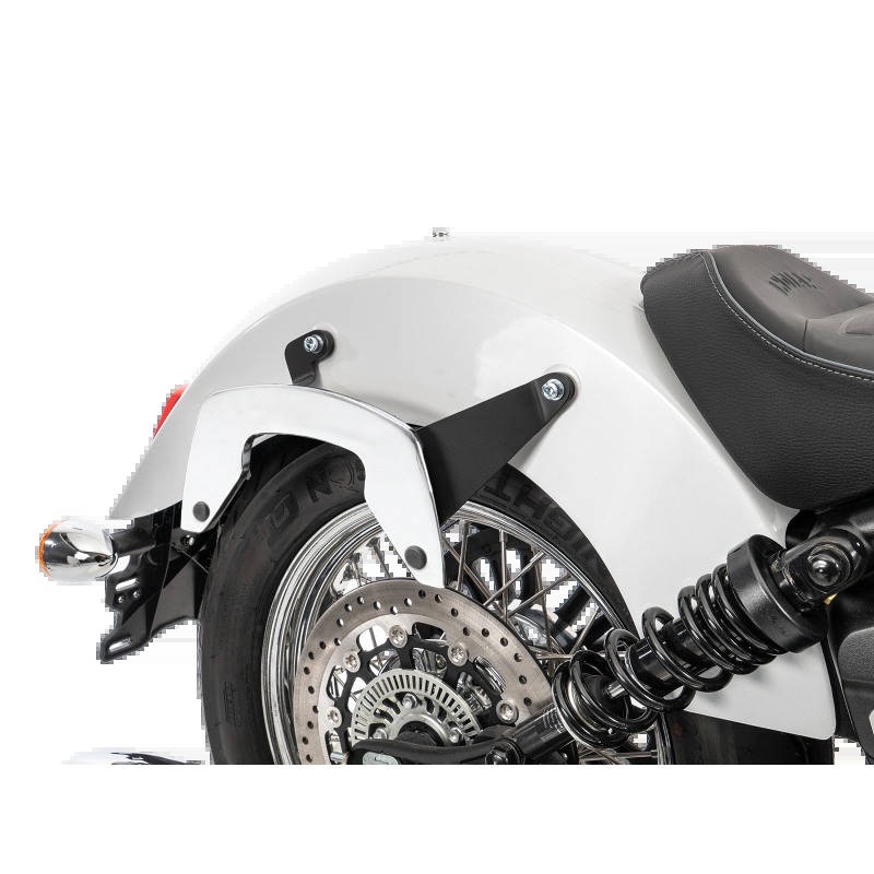 Hepco Becker 6307698 00 02 Supporto laterale C-Bow cromato per Indian Scout Classic dal 2025