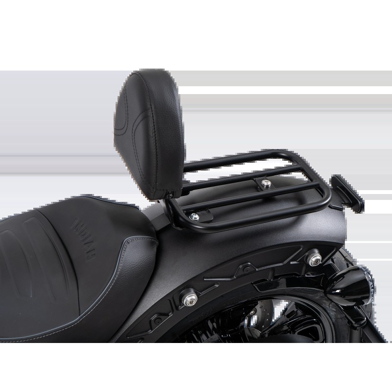 Hepco Becker 42167695 00 01 Schienalino pilota nero per Indian Scout Sixty Classic dal 2025