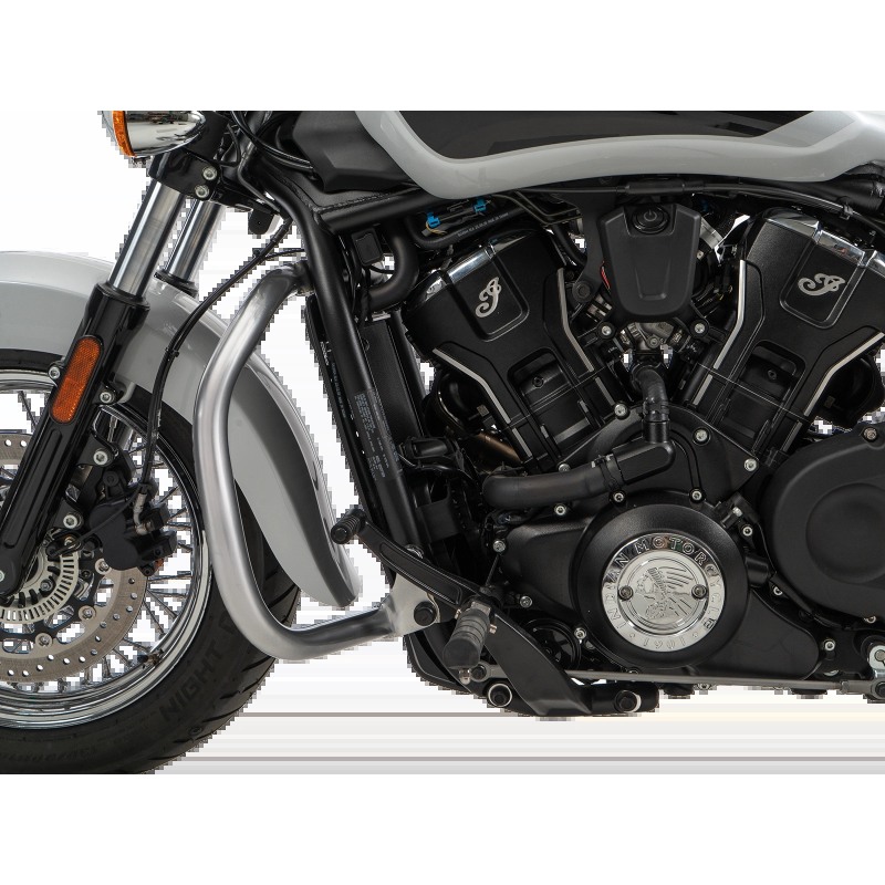 Hepco Becker 5027695 00 02 Barra di protezione motore cromata Hepco&Becker per Indian Scout Sixty Classic dal 2025