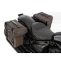 Hepco Becker 6277699 00 08 Set portaborse tubolare Cutout con borse in pelle Rugged marroni per Indian Sport Scout dal 2025