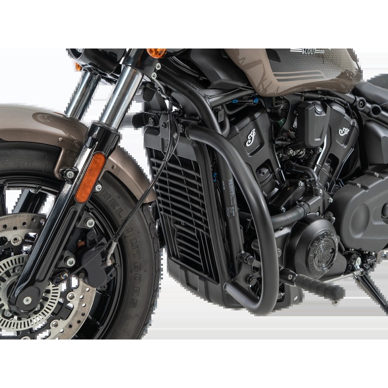 Hepco Becker 5027696 00 01 Barra di protezione motore nera per Indian Sport Scout Sixty dal 2026