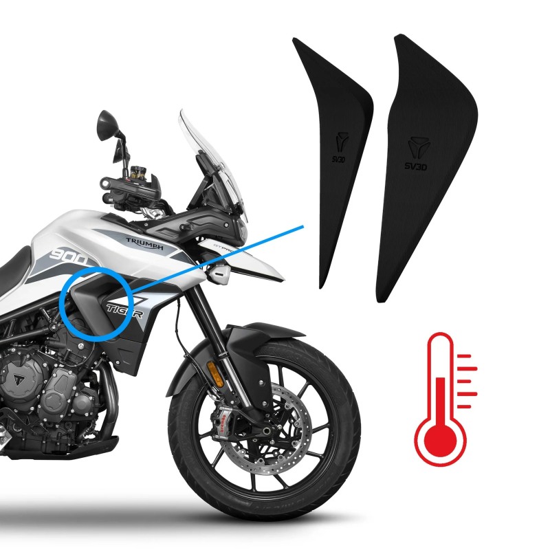 SV3D Deflettori paracalore per Triumph Tiger 800 e 900 dal 2021