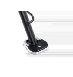 Hepco Becker 42117710 00 91 Piastra per cavalletto laterale per CF MOTO 125 NK dal 2025, nero/argento