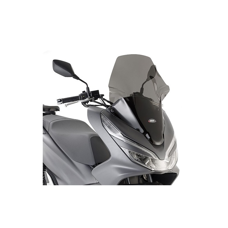 Givi 1129D Parabrezza alto fumè per Honda PCX 125 dal 2019