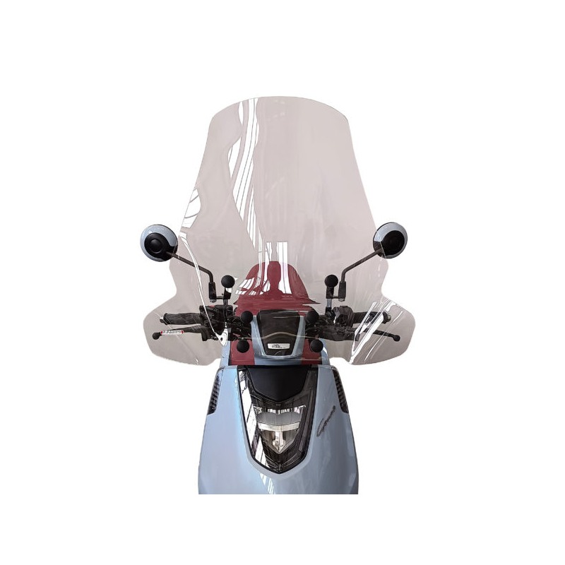 Fabbri 3690/A Parabrezza TOP ALTO trasparente per KL Gemma 125 dal 2025