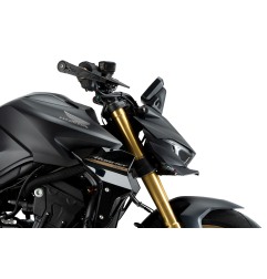 Puig Racing 22383 Spoiler Anteriore Downforce Naked Per Honda Cb1000 Hornet, Cb1000 Hornet Sp Dal 2025 Carbon Look, Nero Opaco,