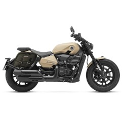 Bags & Bike Borse laterali New Perfect per Benelli Leoncino Bobber 400