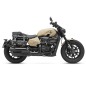 Bags & Bike Borse laterali CAMION per Benelli Leoncino Bobber 400