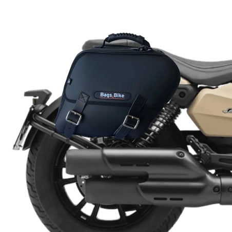 Bags & Bike Borse laterali EXCLUSIVE per Benelli Leoncino Bobber 400