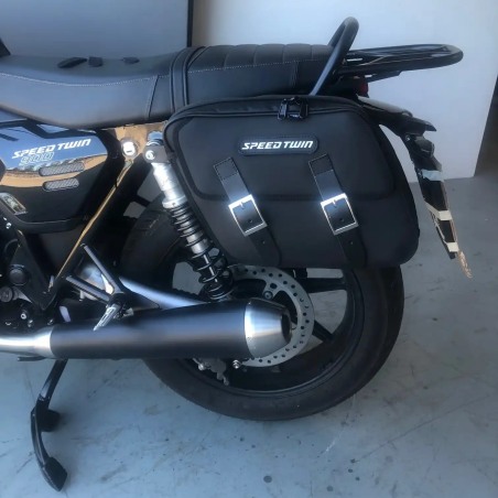 Bags & Bike Borse NEW PERFECT per Triumph Speed Twin 900 con portapacchi
