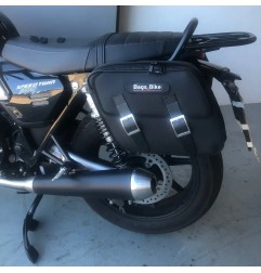 Bags & Bike Borse NEW PERFECT per Triumph Speed Twin 900 con portapacchi