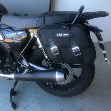 Bags & Bike Borse NEW PERFECT per Triumph Speed Twin 900 con portapacchi