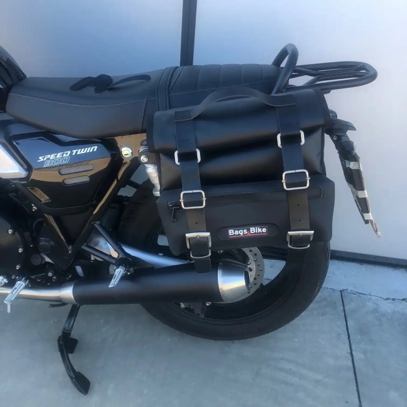 Bags & Bike Borse CAMION per Triumph Speed Twin 900 con portapacchi Bags & Bike Borse CAMION per Triumph Speed Twin 900 con portapacchi