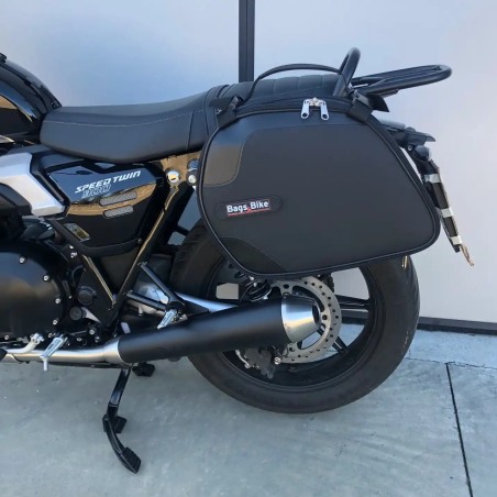 Bags & Bike Borse SCRAMBLER per Triumph Speed Twin 900 con portapacchi