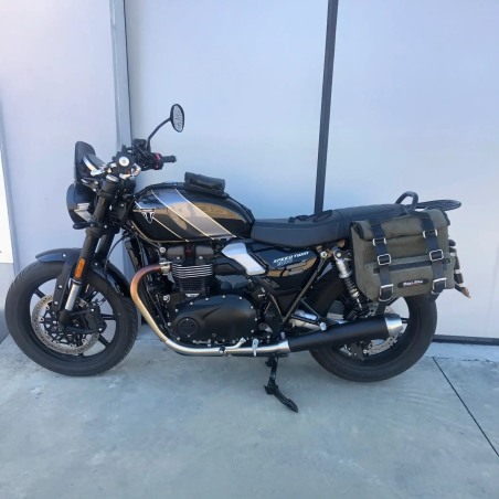 Bags & Bike Borse SAHARA per Triumph Speed Twin 900 con portapacchi