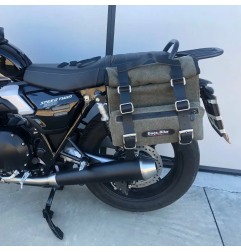Bags & Bike Borse SAHARA per Triumph Speed Twin 900 con portapacchi