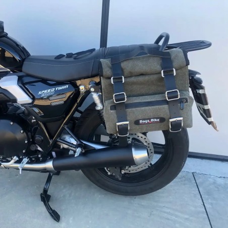 Bags & Bike Borse SAHARA per Triumph Speed Twin 900 con portapacchi